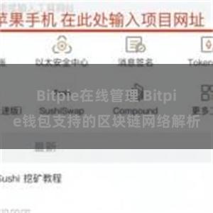 Bitpie在线管理 Bitpie钱包支持的区块链网络解析