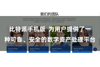 比特派手机版  为用户提供了一种可靠、安全的数字资产处理平台